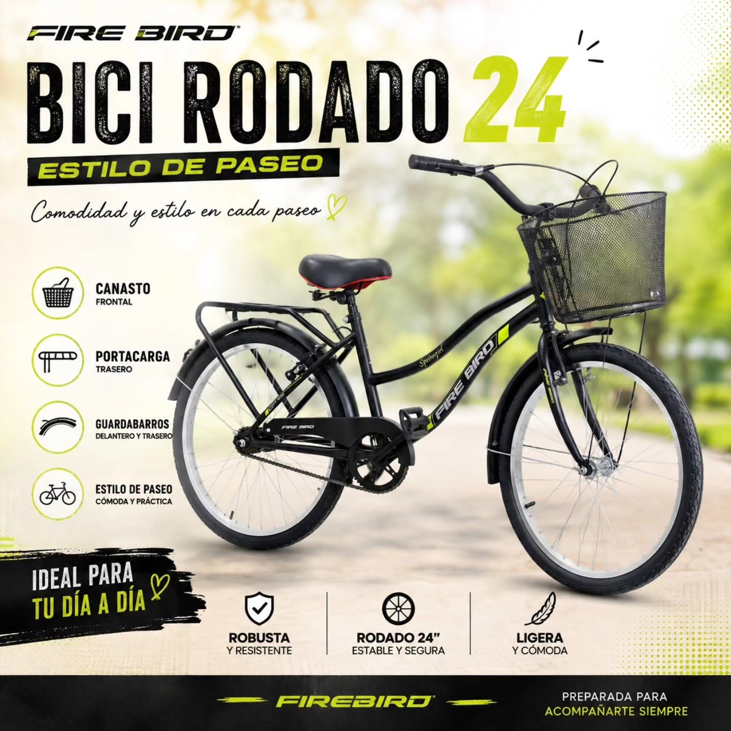 Bicicleta Firebird Rodado 24