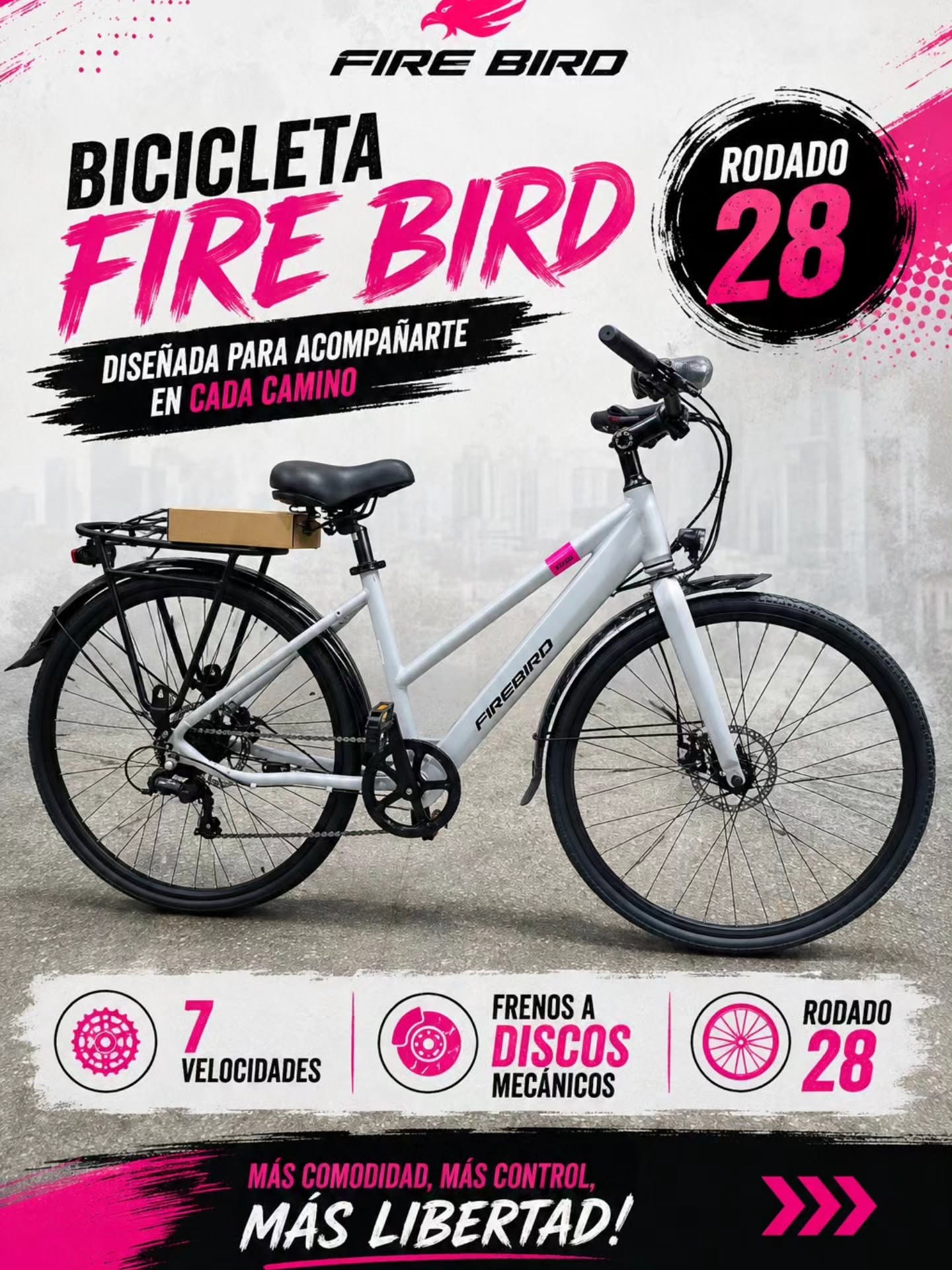 Bicicleta Firebird Rodado 28