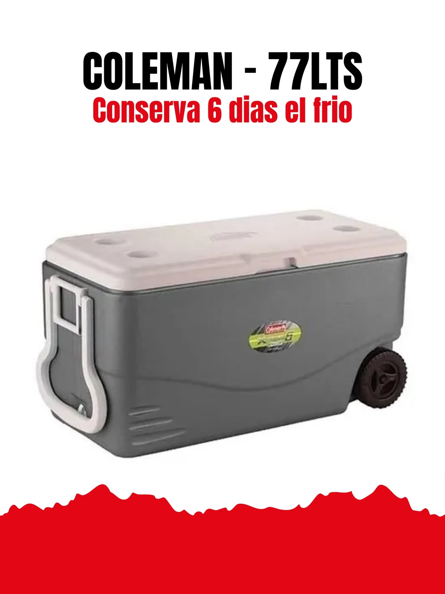 Conservadora Coleman 77 litros